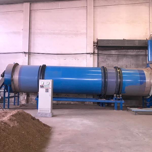 135kW Various Heat Sources Rotary Wood Dryer Machine