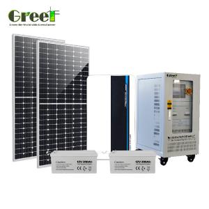 Efficiency Off Grid Solar System Solar System 48VDC MPPT Charge Controller 24