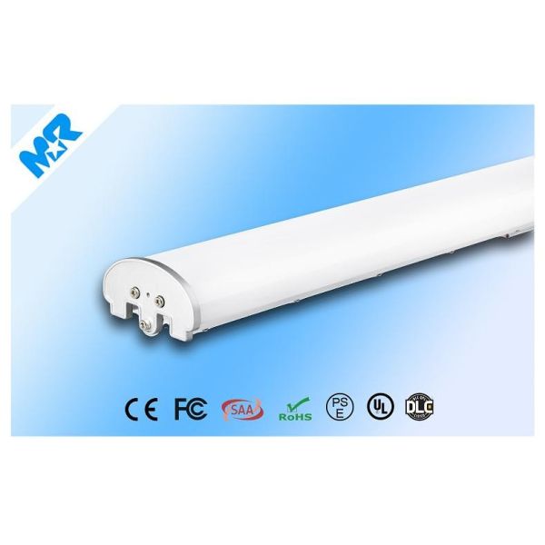 Aluminum LED Tri-Proof Light 100lm / W Waterproof Hallway Lighting Fixture 55w 1