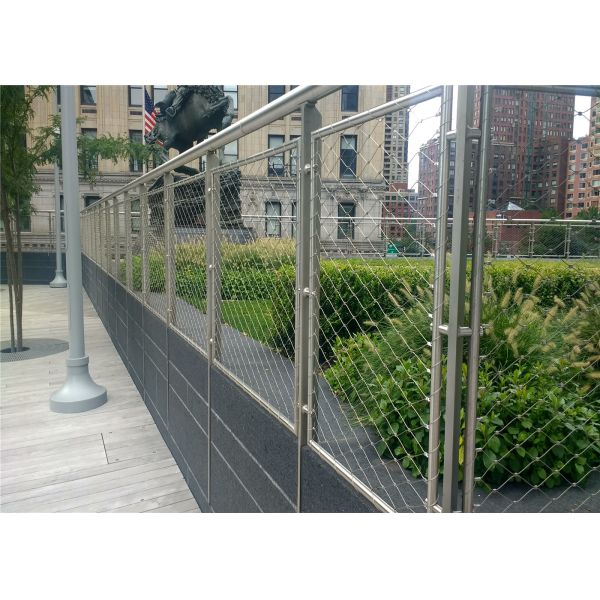 Buy stainless steel wire rope mesh for bridge at wholesale prices
