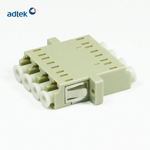 Buy 1000mating LC Quad Adapter , Multimode Fiber Optic Coupler at wholesale prices