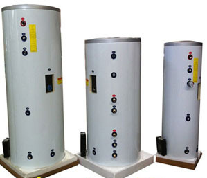 Split Pressurized Solar Water Heater , Flat Plate Water Heater Blue Titanium