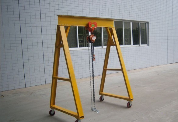 Buy Multifunctional Single Girder 2T Gantry Crane Portable Mobile Small at wholesale prices