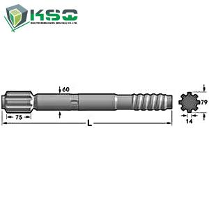 Stone Quarry Drill Shank Adapter