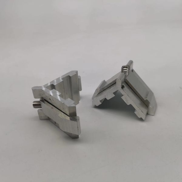 China Custom Aluminium Corner Joint OEM V Shaped For Office Partition on sale China Custom Aluminium Corner Joint OEM V Shaped For Office Partition on sale