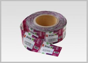 Quality Multicolor Printing Drink Bottle Labels , Washable Pvc Heat Shrink Sleeve Labels In Thickness 30mic for sale