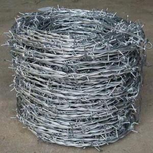 Very Common Type Galvanized Barbed Wire/High security, Durability and easy to
