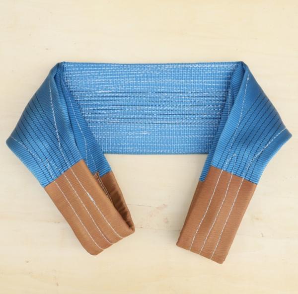 Polyester flat webbing sling , WLL 8T , safety factor 7:1 , According to EN11492
