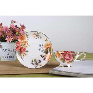 Tableware Low Water Absorption English Bone China Tea Cups