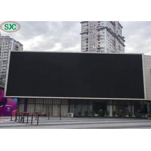 Advertising Screen Outdoor Full Color LED Display P6 Rgb 3 In1 Pixel Configurati