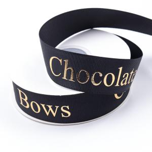 Wholesale Grosgrain Character Ribbon Custom Print Logo