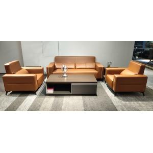 Living Room Office Reception Sofa , Commercial L Shaped Sectional Couch