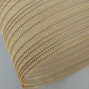 High Strength Laminated Glass Metal Fabric Customization Green And Strength