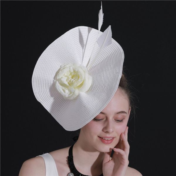 Shipping DHL UPS FEDEX EMS TNT Church Party Decoration Sinamay Base Feather Fascinator