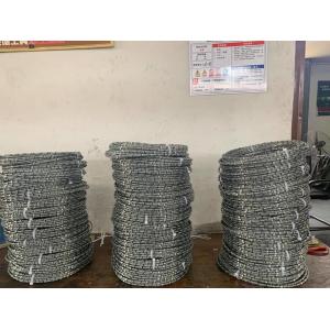 Cutting Stone 8.8mm Granite Diamond Wire Saw Granite Profiling Tools