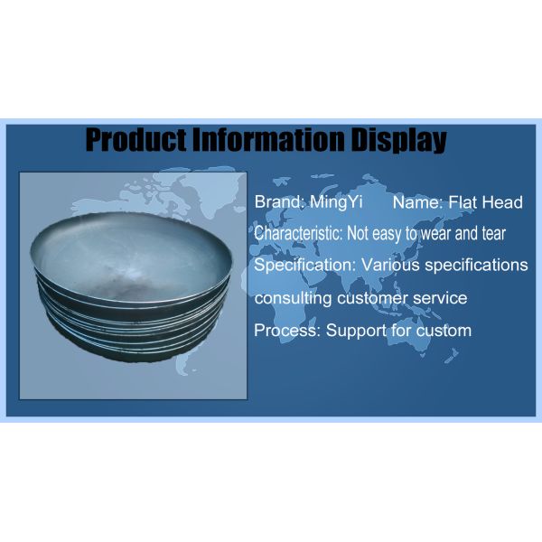 Customized Size Welding Bottom 1000mm Tank Ellipsoidal Flat Head for Equal Boiler Parts