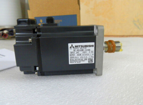 HF-KE43W1-S100 Mitsubishi HF-KE Series 400w Power Three Phase Motor