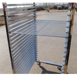 304 Stainless Steel Trolley Rack Polishing / Sandblasting Surface Treatment