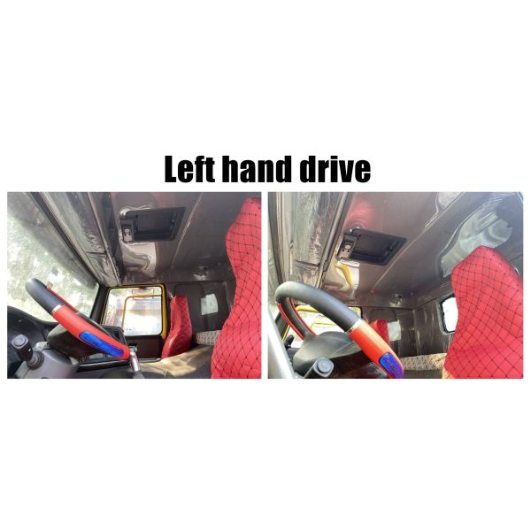 WD615.47 Engine Model SINOTRUK 6X4 HOWO 7 Trailer Tractor Truck Head in Red Color for Your Customer's Requirements