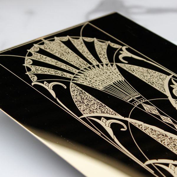 Custom Pattern Elevator Door Stainless Steel Plate ASTM Standard