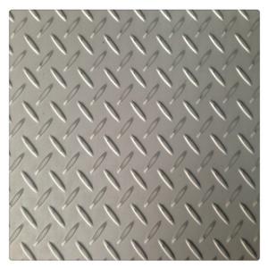 Buy cheap 201 316l SS Embossed Checked Plate Sheet Stainless Steel 2000mm from wholesalers