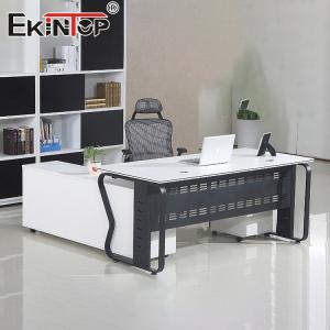 China Modern Furniture Executive Office Desk Customizable Commercial Desk on sale