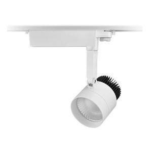 Adjustable Led Ceiling Track Lights Dimmable 3000lm white Luminum 3 Wires