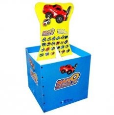 Quality cardboard custom pallet display manufacture with 4C printing for sale