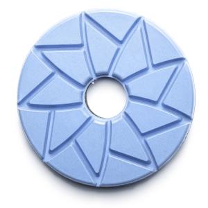 80/100/120/150/180/200/230mm Snail Lock Resin Polishing Pads for Stone Edge