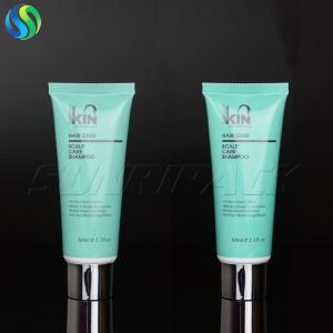 Quality 60ml/2.1oz empty small cosmetic tube shiny cap plastic packaging tube for sale