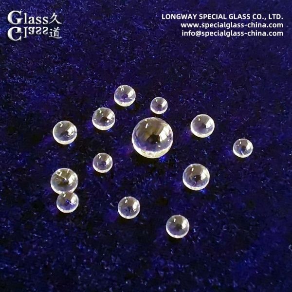 Bk7 Optical Glass Ball Lens For Fiber Optic Coupling & Collimation