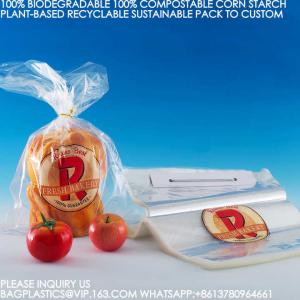 Recyclable Sustainable Micro Perforate Bag With Customized Size BOPP Wicket