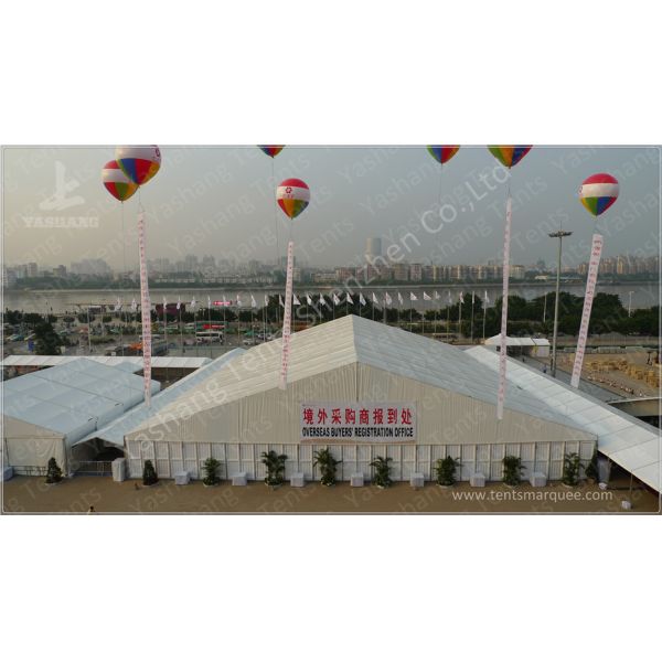 Big Solid ABS Wall Aluminium Frame Marquee Commercial Renting Tents For Events