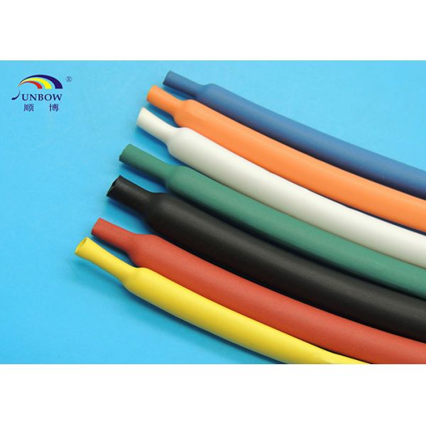 RoHS Compliant Irradiated Flexible Heat Shrinkable Polyolefin Tubing 13.0mm Black