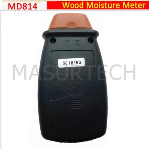 MD814 Digital LCD 4 PIN Moisture Meter Wood Cotton 5 - 40% Humidity
