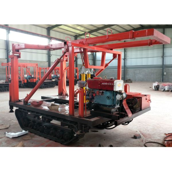 Buy Easy Operation Crawler Mounted Drill Rig For Geological Coring Free Maintenance at wholesale prices