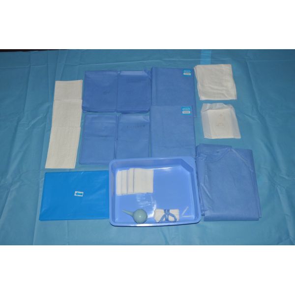 Buy Gynecological Surgery SMMS Disposable Surgical Drapes EO Sterile at wholesale prices