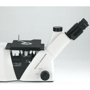 Trinocular Head Metallurgical Optical Microscope 4 Holes Nosepiece Three Layer