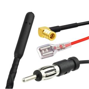 Roof Top Shark Fin Indoor Amplified Antenna , Combined Digital Radio Antenna