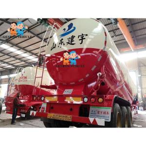 Zambia Pneumatic 3 Axle 6mm 60Ton Cement Bulk Carrier Trailer