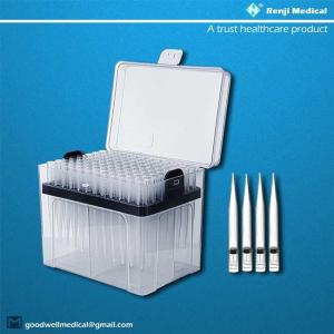 Renji Sterile Pipette Tips Polypropylene Material CE certification