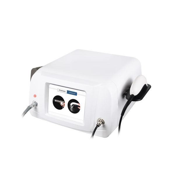 Buy 2 Handles Shockwave Ultrasound Physiotherapy Machine For Pain Treatment at wholesale prices
