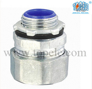 Buy 1-1/2" Zinc Male Electrical IMC Pipe Connector For Rigid Compression Fittings at wholesale prices