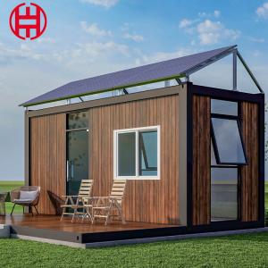 Modern Apartment Design Style Prefabricated Modular Container House with Solar