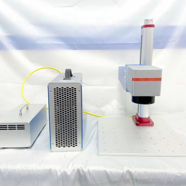 Buy Portable Fiber Laser Marker Max Raycus 20w Fiber Laser Marking Machine Mini Laser Engraving Machine for Jewelry Cloth Metal at wholesale prices