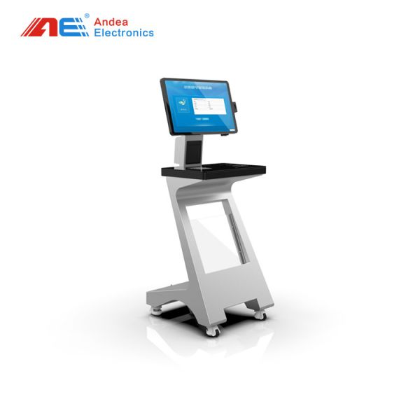 Buy RFID Library Book Self - Service Check - In And Check Out Kiosk Machine 27 Inches Touch Screen With Face Recognition at wholesale prices