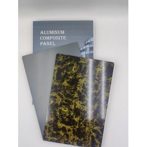 China Fire Rated ACP Sheets Wood Grain 0.3mm Aluminum Layer for Furniture Surface on sale