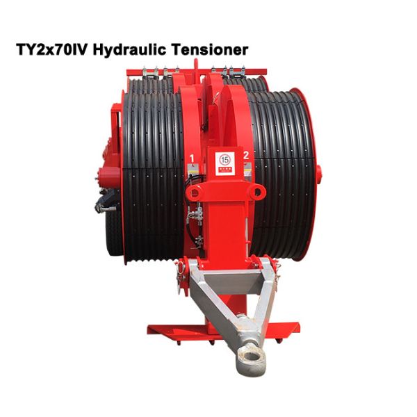 2×70kN Cable Stringing Tension Equipment For Transmission Line