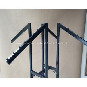 Customized Logo Width 600mm Height 1720mm Clothing Organizer Rack