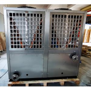 120 KW heating capacity High Temp Air source heat pump 75℃ hot water outlet